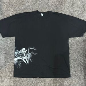 Black Graphic Men's T-Shirt